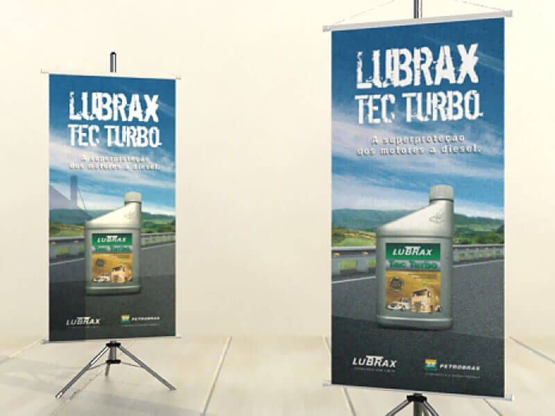 Banner Lubrax Tec Turbo